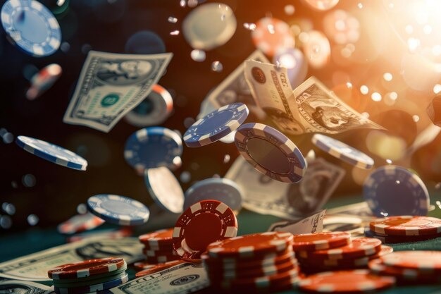 bahagia 4d live casino table on mobile phone screen